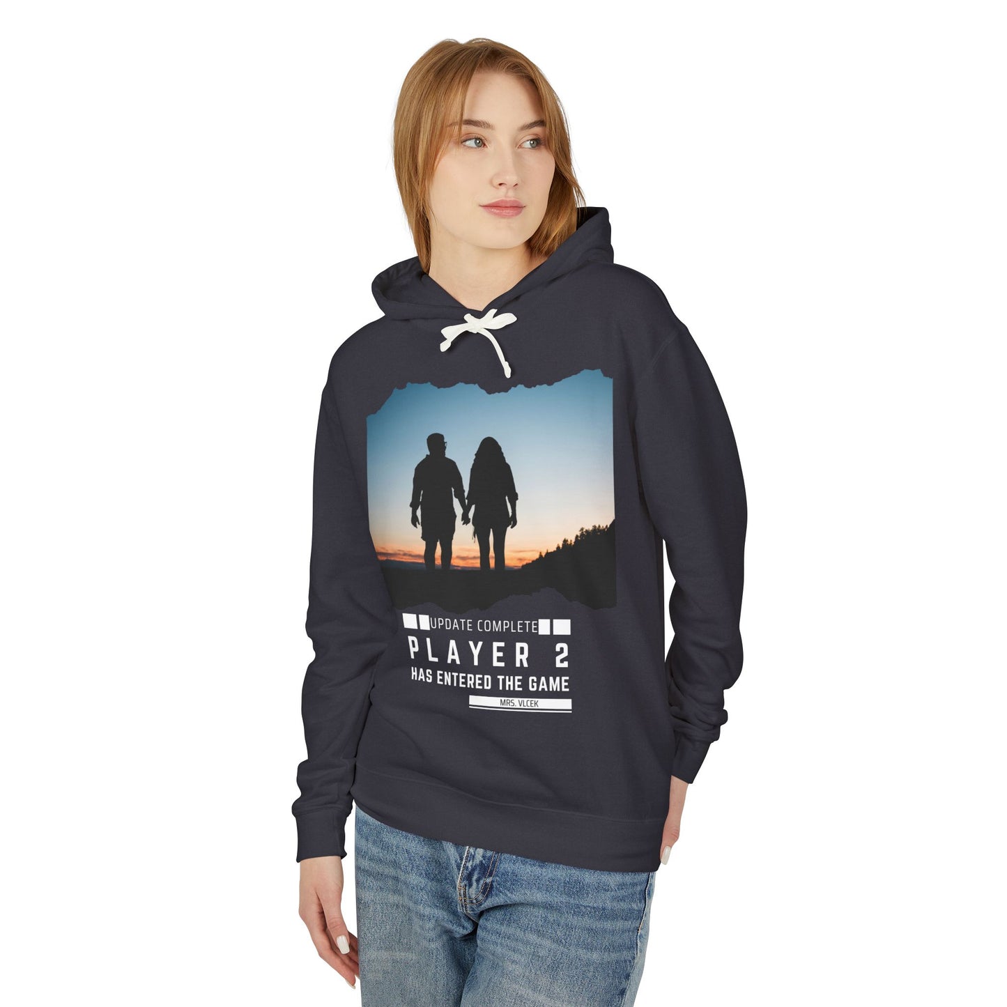 Unisex Lightweight Hooded Sweatshirt