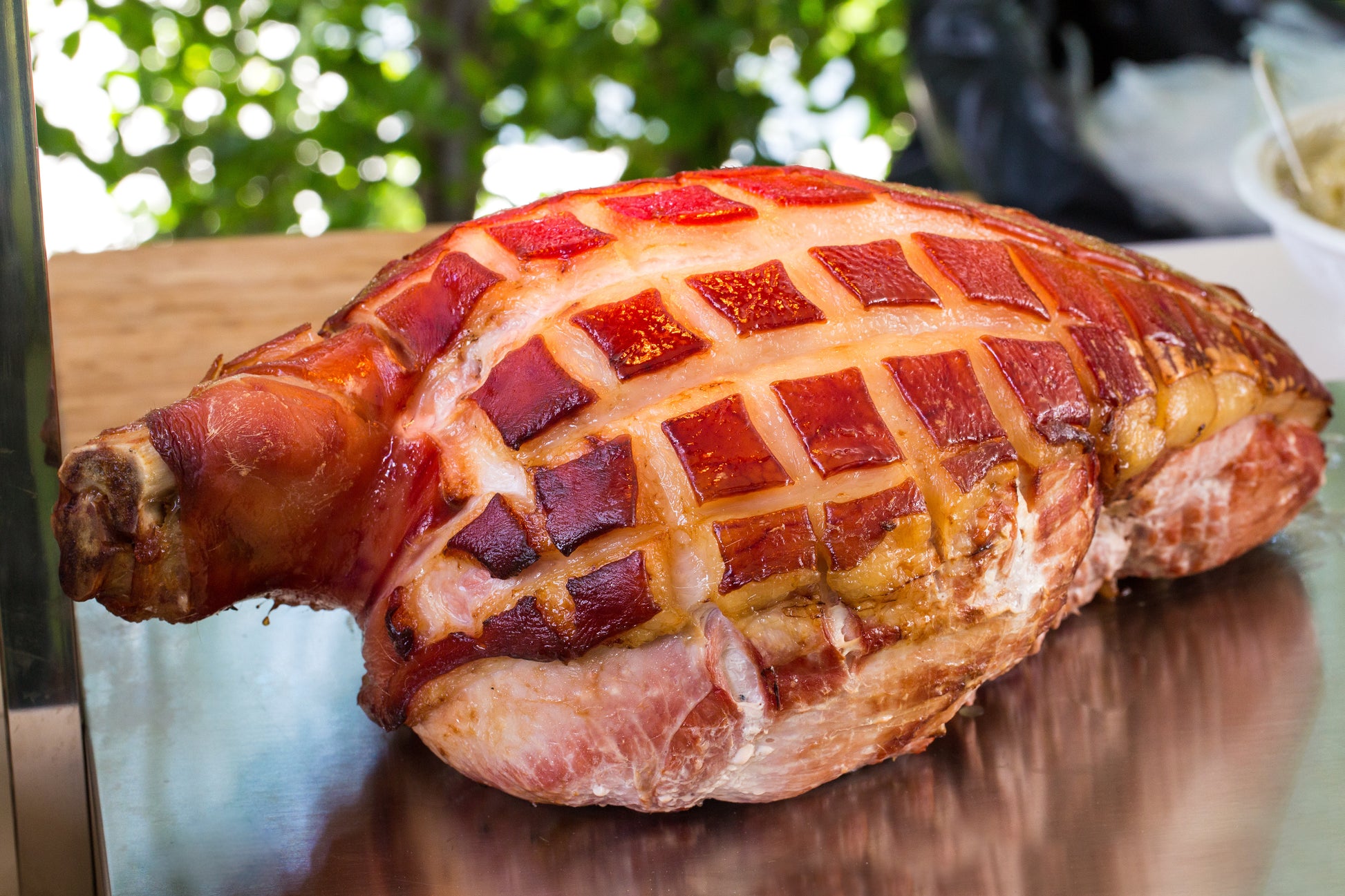 Old Fashioned Wood Smoked Ham