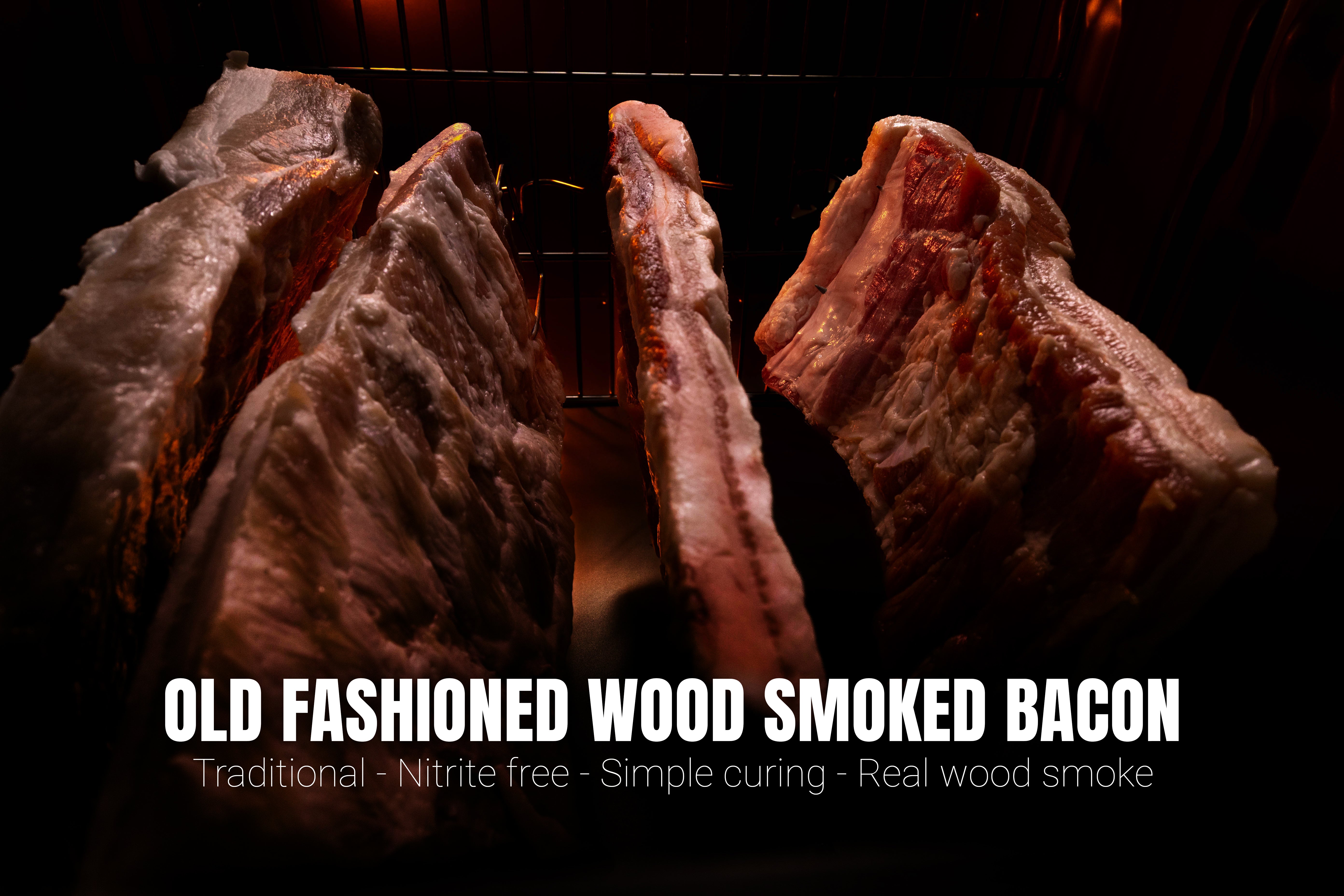 Old Fashioned Wood Smoked Bacon – naturesgrovefarm