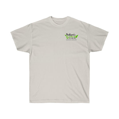 Nature's Grove Farm Chest Logo Unisex Tee