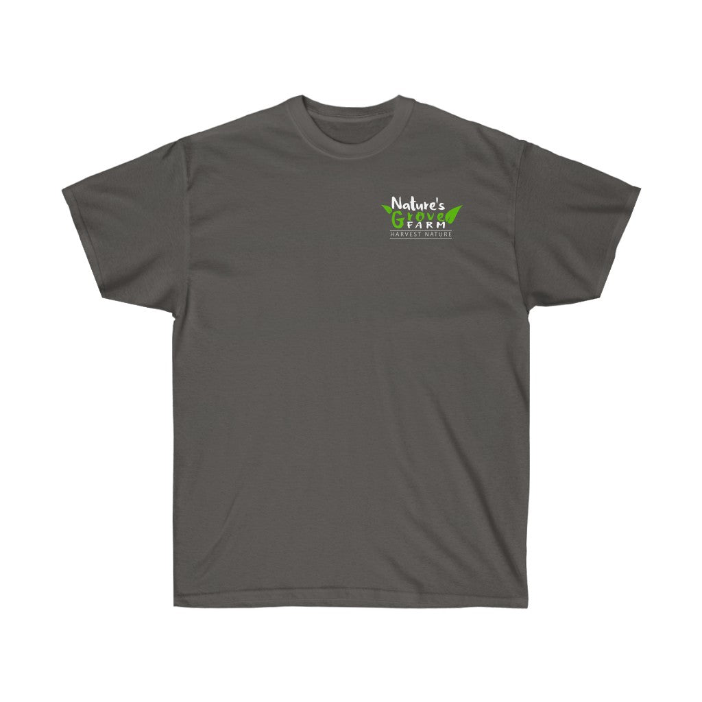 Nature's Grove Farm Chest Logo Unisex Tee